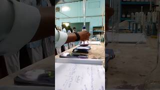 EDTA METHOD TITRATION CHEMISTRY PRACTICAL shorts chemistry [upl. by Shutz]