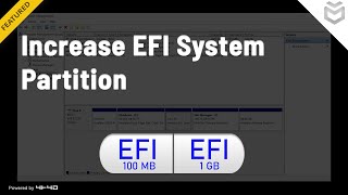 Increase EFI System Partiton size  MiniTool  Duaboot OS [upl. by Amasa]