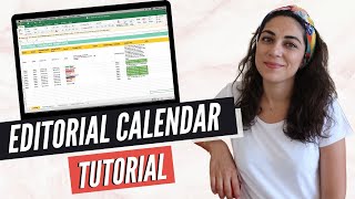 How to Use An EDITORIAL CALENDAR for An Effective CONTENT STRATEGY  Content Calendar Tutorial [upl. by Rehoptsirhc]