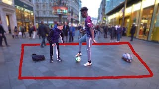 If I Get NUTMEGGED I Lose 1000 In This Soccer Challenge [upl. by Zilber]