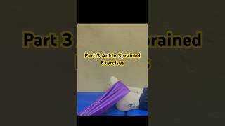 Sprained Ankle Exercises to Strengthen it [upl. by Noryb]