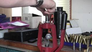 Reloading the 4570 duplex M1886 carbine cartridge [upl. by Kwon]