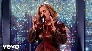 Adele  When We Were Young  Live at The BRIT Awards 2016 [upl. by Hoppe]