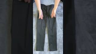 How to fold trousers with a crease [upl. by Angid489]