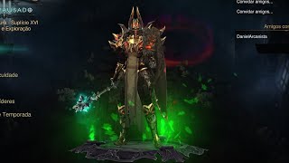 Diablo 3 Season 32 Cruzado Akkhan GR150 solo Paragon 2000 [upl. by Oriane706]