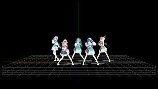 MMD The Vampire mirrored dance practice ver  MORE MORE JUMP [upl. by Drus45]