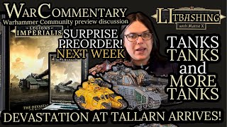 SURPRISE Tallarn is here already Reacting to the next Legions Imperialis update… [upl. by Ardnik]