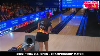 2022 PWBA US Open  Championship Match Danielle McEwan vs Erin McCarthy [upl. by Anaj]