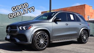 2020 MercedesBenz GLE 350 interior quality check [upl. by Aicilaf]