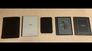 The Ultimate eInk review for note takers  Remarkable 2 Kindle Scribe Boox Note Air3 C and more [upl. by Yreva]