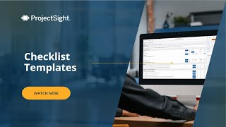 Trimble ProjectSight User Training Video Checklist Templates [upl. by Ojyram323]