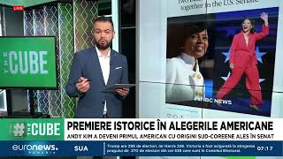 TheCube Premiere istorice în alegerile din SUA Prima persoană transgender aleasă în Congres [upl. by Wandis]