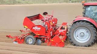 GRIMME GL 34 K amp RT 300  Potato Planter amp Rotary Tiller [upl. by Leland]