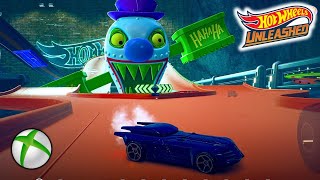 New Legendary Batmobile Unlocked And Racing At Joker Gt Track At Hot Wheels Unleashed [upl. by Ahkihs571]