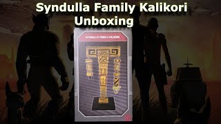 Star Wars Galaxys Edge  Syndulla Family Kalikori Unboxing [upl. by Conall]