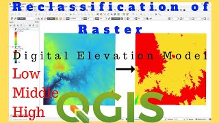 How to Reclassify Raster using QGIS [upl. by Salchunas258]