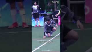 btob eunkwang WAS HURT BUT STILL FUNNY kpop shorts [upl. by Ettesoj342]