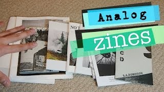 Analog Zines What is a Zine Episode 03 [upl. by Bedelia]