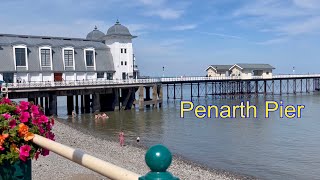 Things to do near Cardiff  Visiting Penarth Pier [upl. by Adnahsor]