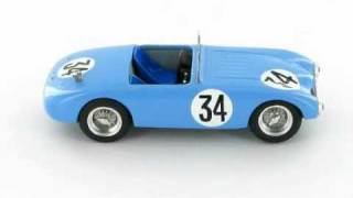 Gordini Simca T15S Le Mans 1950 143 Scale Model Car [upl. by Foulk]