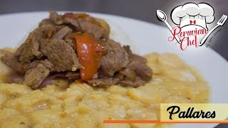 PeruvianChef  Cocina Peruana  Pallares Criollos [upl. by Llain]