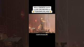 Mayhem teaming up with a live orchestra to play some eminem 😍 dimitrivegas timmytrumpet edm [upl. by Awhsoj760]