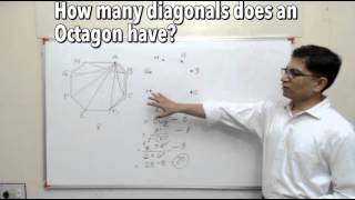 Aptitude PnC Number of Diagonals in an Octagonflv [upl. by Oicirbaf]