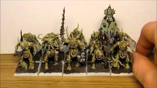 How To Paint Chaos Daemons  Plaguebearers of Nurgle [upl. by Liman613]