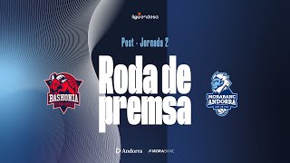 🎤 RDP Post Jornada 2 Liga Endesa  Baskonia 🆚️ MoraBanc Andorra  Temporada 20242025 [upl. by Luas]