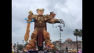 La sfilata dei Carri del Carnevale di Viareggio 2019 [upl. by Sonitnatsok748]