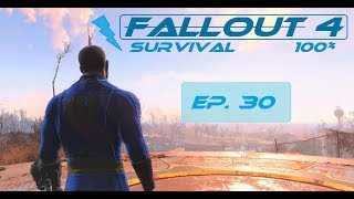 Fallout 4 Survival 100  Ep 30  Forest Grove Coast Guard Pier Hardware Town [upl. by Elleniad]