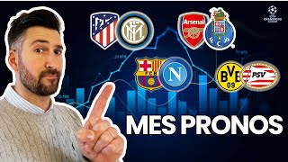 🇪🇺 Pronostic Foot LIGUE DES CHAMPIONS  Mes 4 PRONOSTICS  Ligue des Champions [upl. by Lorelle]