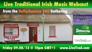 Live traditional Irish music session from Irish Thatched Bar  Ballyshannon 400 [upl. by Mima]