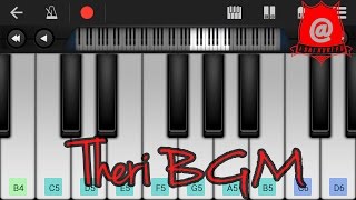 Theri theme Keyboard Notes Mobile [upl. by Dugald]