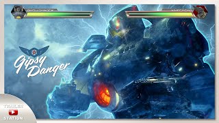 Gipsy Danger vs Knifehead with Healthbars [upl. by Doowyah]