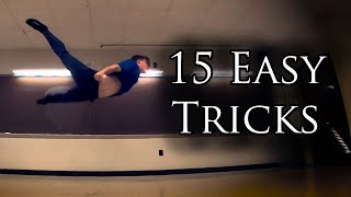 15 EASY Tricks  Beginner Tricking Tutorial [upl. by Gemperle]