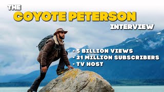 THE COYOTE PETERSON INTERVIEW  Almost Quitting YouTube Worst Stings and MORE [upl. by Allesor]