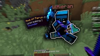 Abusing Axe of Perun Hypixel UHC Highlights [upl. by Tnirb]