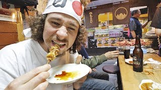 Probando comida callejera en JAPÓN 🇯🇵 [upl. by Ihsir]