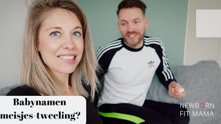 22 weken zwanger onze favoriete babynamen  Groeiecho  VLOG3  Kimberly Newborn Fit Mama [upl. by Drape]