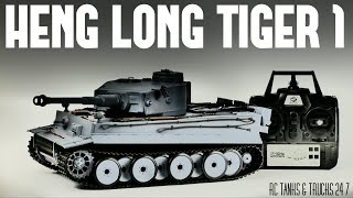 Heng Long 116 full metal RC tank Tiger I [upl. by Bander]