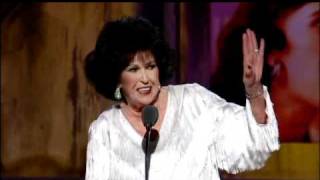 Wanda Jackson accepts award Rock and Roll Hall of Fame Inductions 2009 [upl. by Namharludba]