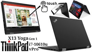 Lenovo Thinkpad X13 Yoga Professional laptop Full review [upl. by Htebaras77]