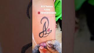 Name letter styles tattoo [upl. by Ayn]