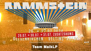 Rammstein LIVE in Gelsenkirchen 31072024 [upl. by Cherin]