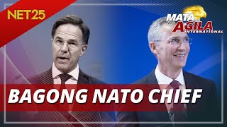 Mark Rutte pinalitan na si Jens Stoltenberg bilang NATO Chief [upl. by Harat271]