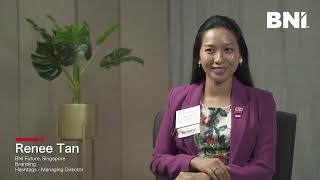 BNI Singapore Member Success Story  Renee Tan  Grow With BNI [upl. by Notnarb]