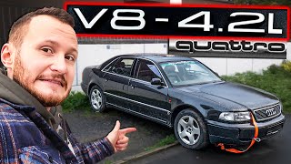 Ich habe den GÜNSTIGSTEN Audi A8 42L V8 gekauft 400000 km [upl. by Michella397]