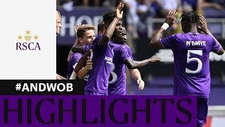 HIGHLIGHTS RSC Anderlecht  VfL Wolfsburg  Friendly 20242025 [upl. by Atat]