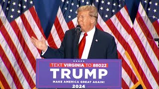 Watch Donald Trump rally in Richmond We are going to make a big play for Virginia [upl. by Giess483]